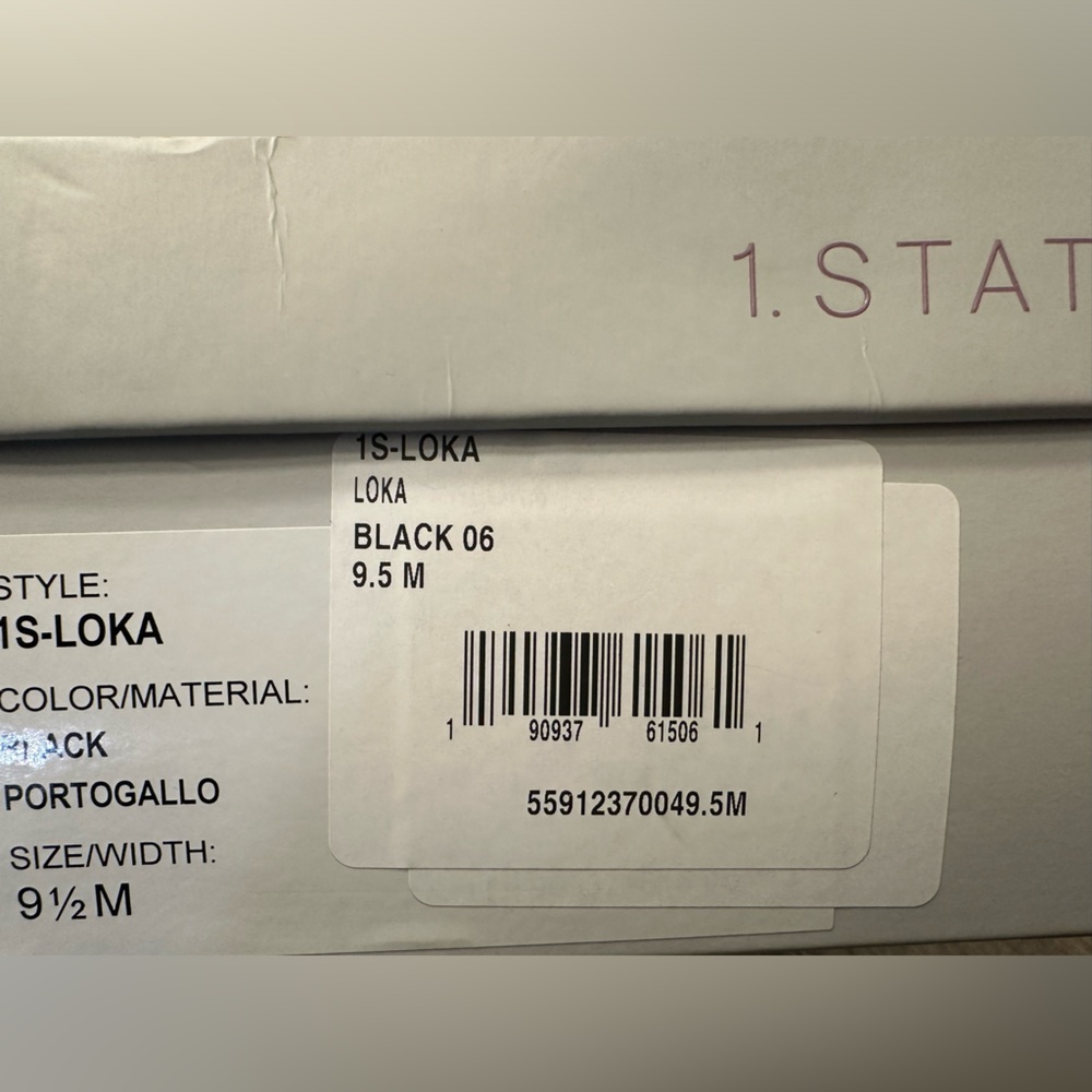 1. State Loka Suede Studded Booties in Black Portogallo Size 9.5 or 10 NIB - Picture 9 of 10